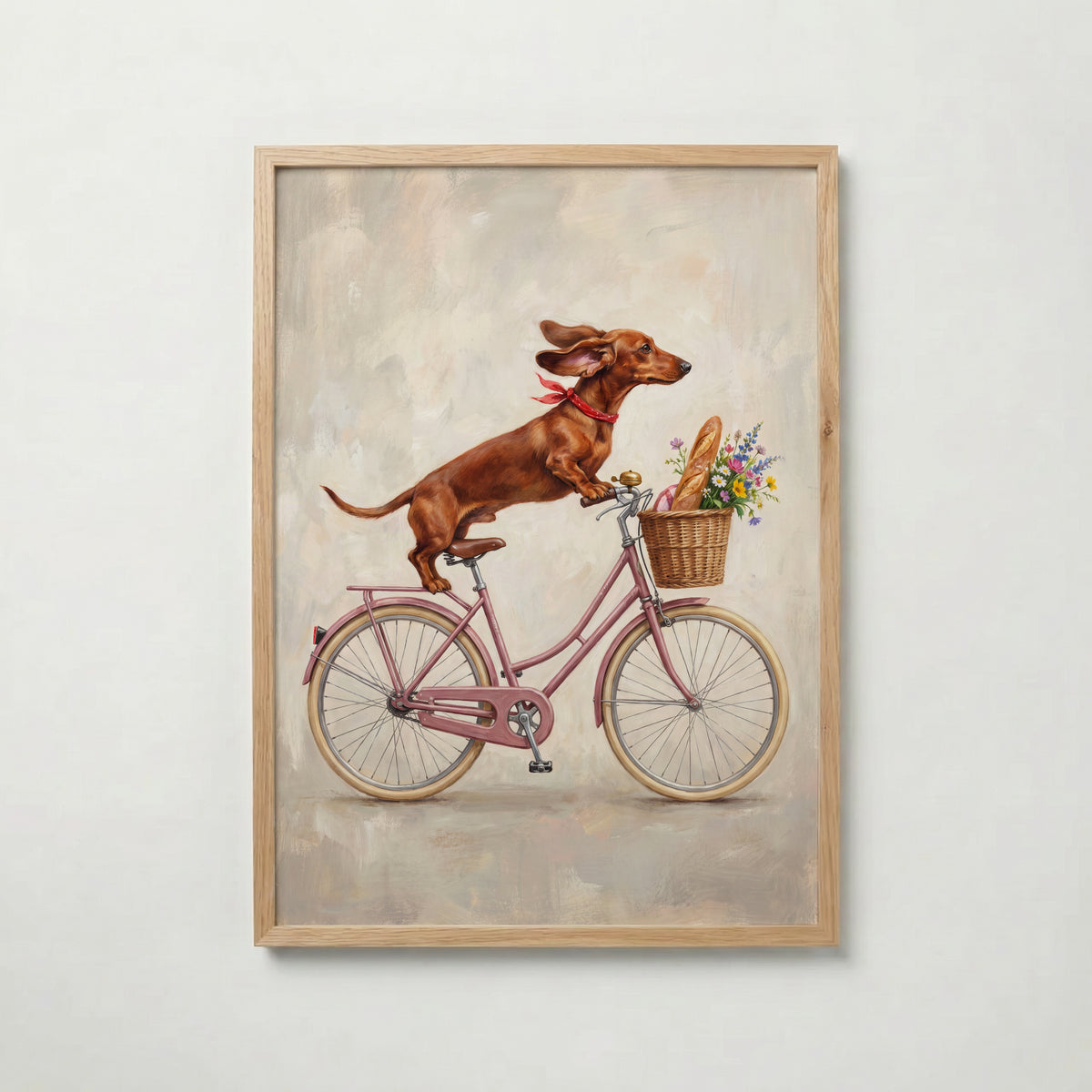 Dachshund on Tour Poster – ekram