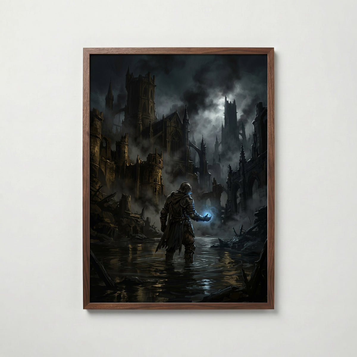 Ember Citadel Poster i vardagsrumsmiljö