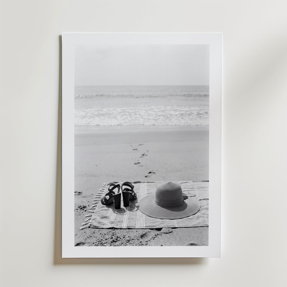 Gone Swimming Poster – med passepartout