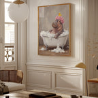 Hippo Bubble Bath Poster – i rum 4