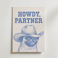 Howdy Partner Poster – canvas utan passepartout