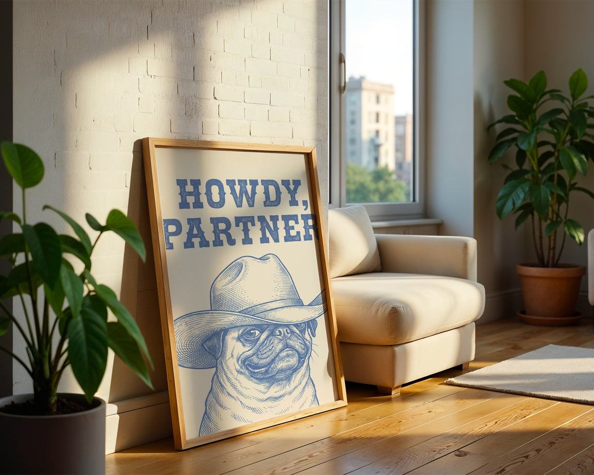 Howdy Partner Poster – i rum 2