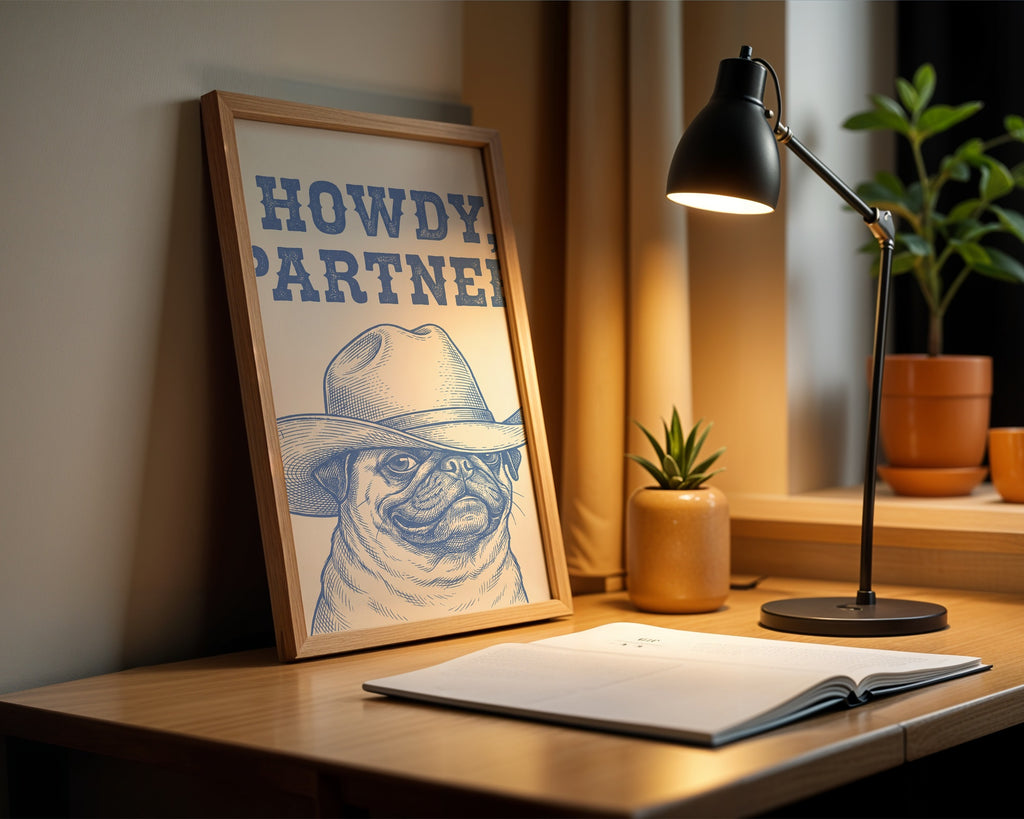 Howdy Partner Poster – i rum 3