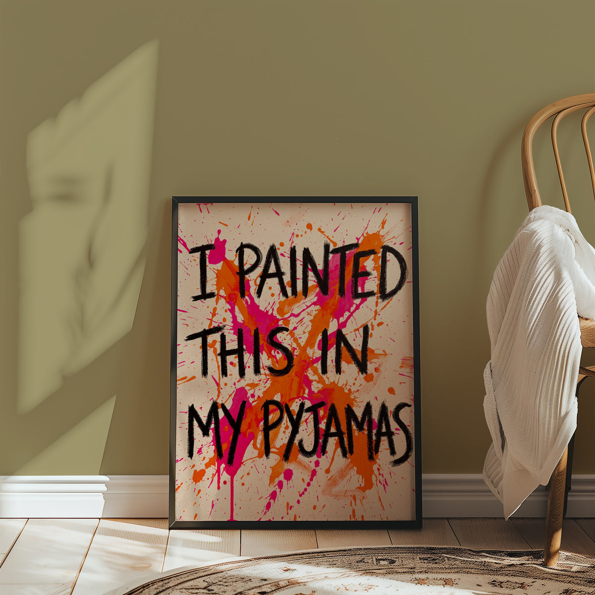 Painted in Pyjamas Poster – i rum 5