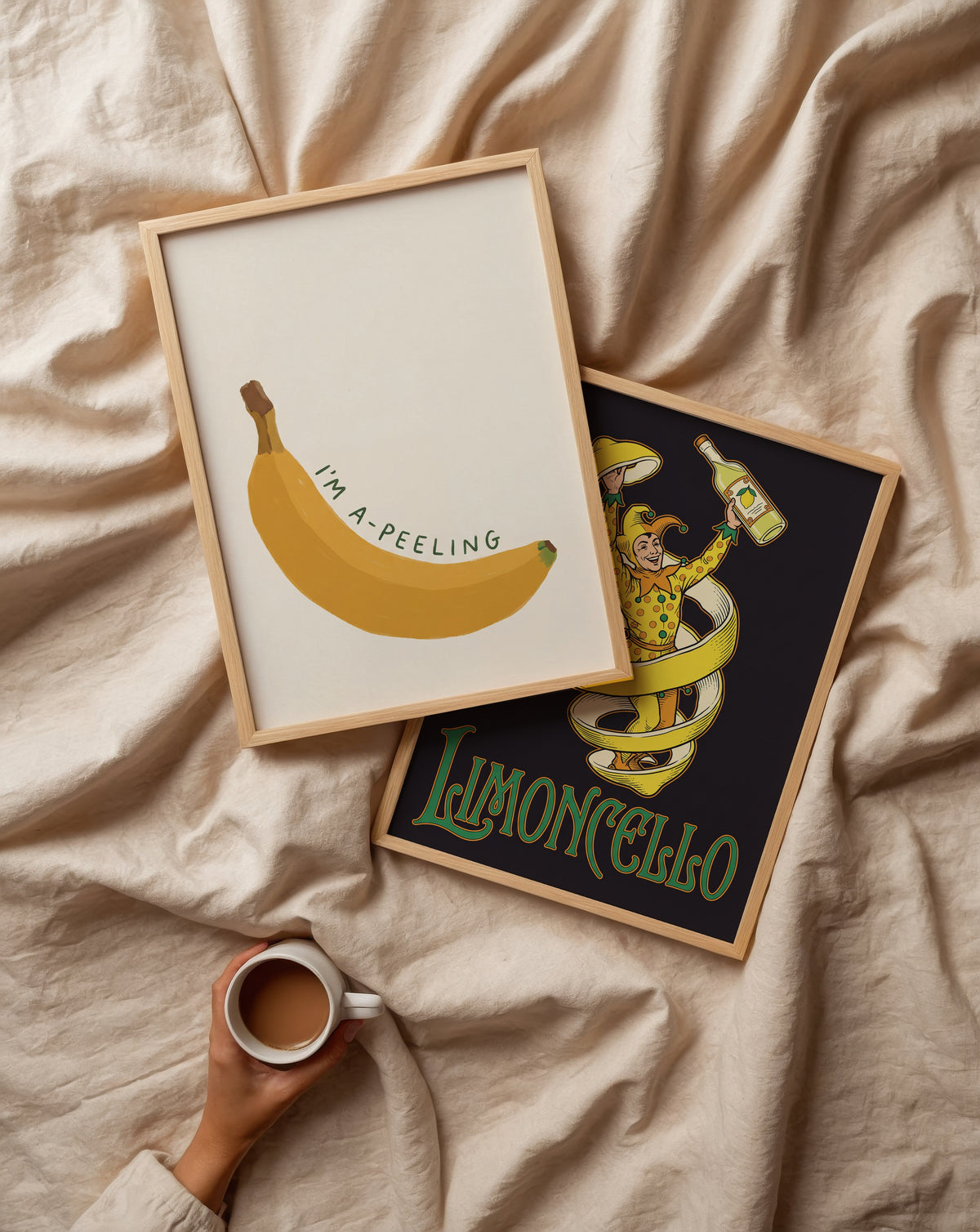 I'm A-Peeling Poster – två posters i rum 2