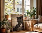 Lioness and Cub Poster – i rum 5