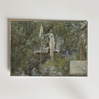 Carl Larsson Open-Air Studio – stilfullt konsttryck från Bozetto, tryckt på matt finpapper