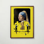 Painting Over the Pearl Poster – valnötsram