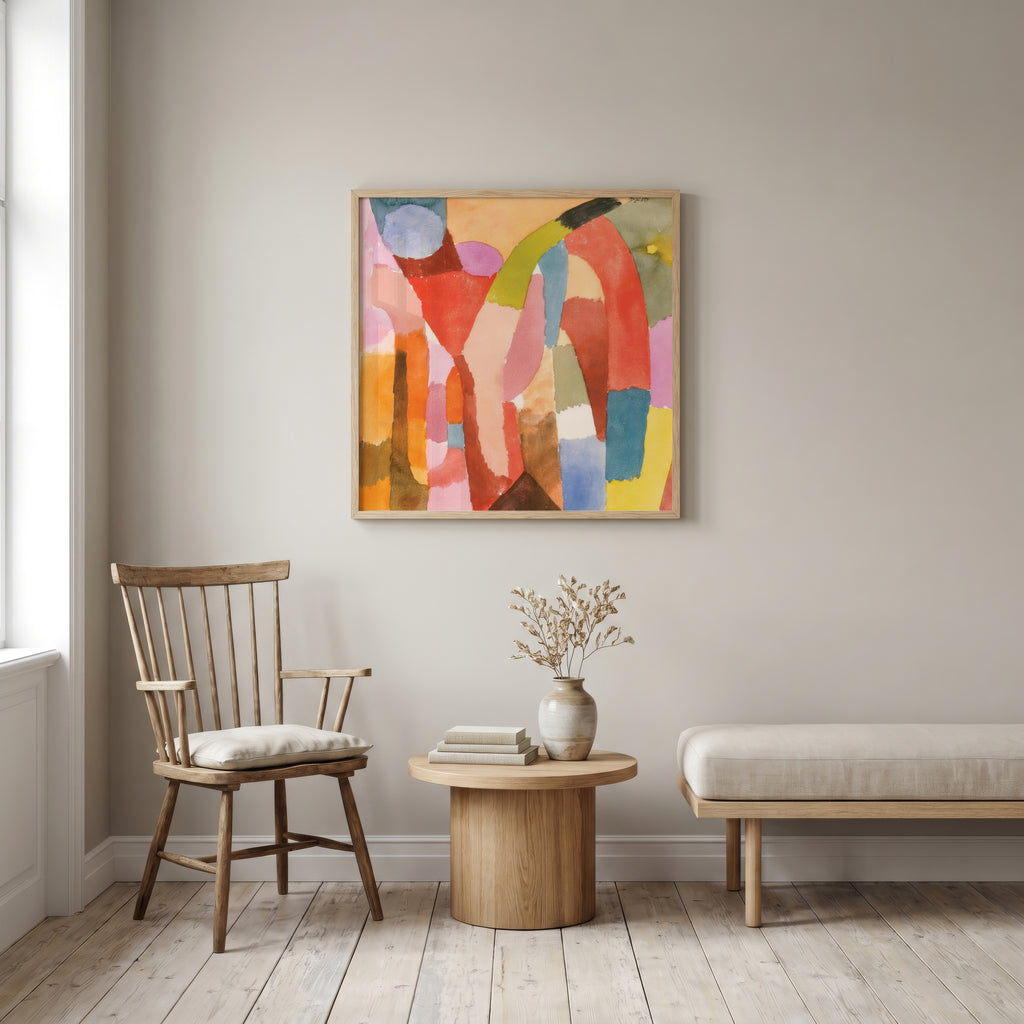 Paul Klee Movement of Vaulted Chambers 1915 Poster – i rum 3