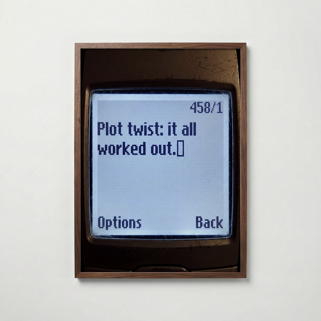 Plot Twist Poster – valnötsram