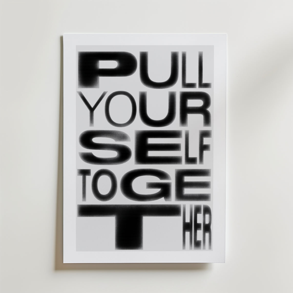 Hold It Together Poster – med passepartout