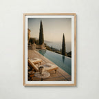 Riviera Infinity Pool Poster