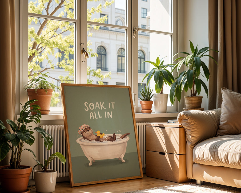 Soak It All In Poster – i rum 3
