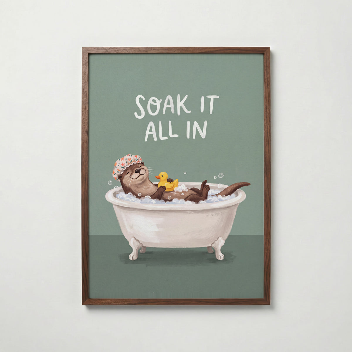 Soak It All In Poster – valnötsram
