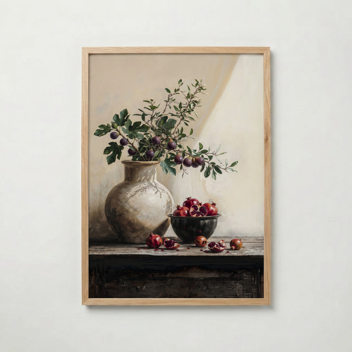 Terracotta Harvest Poster med ekram