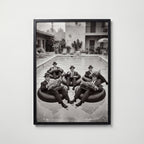 The Board Meeting Poster – svart ram