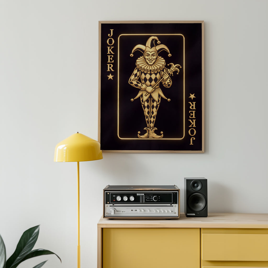 The Golden Joker Poster – i rum 3