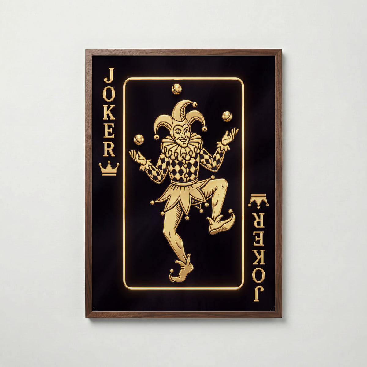 The Golden Juggler Joker Poster – valnötsram