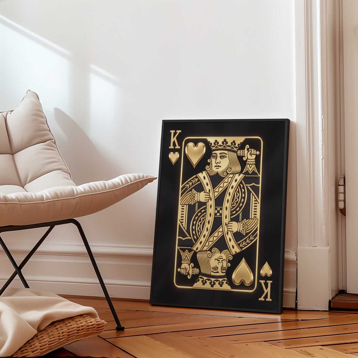 The Golden King of Hearts Poster – i rum 4