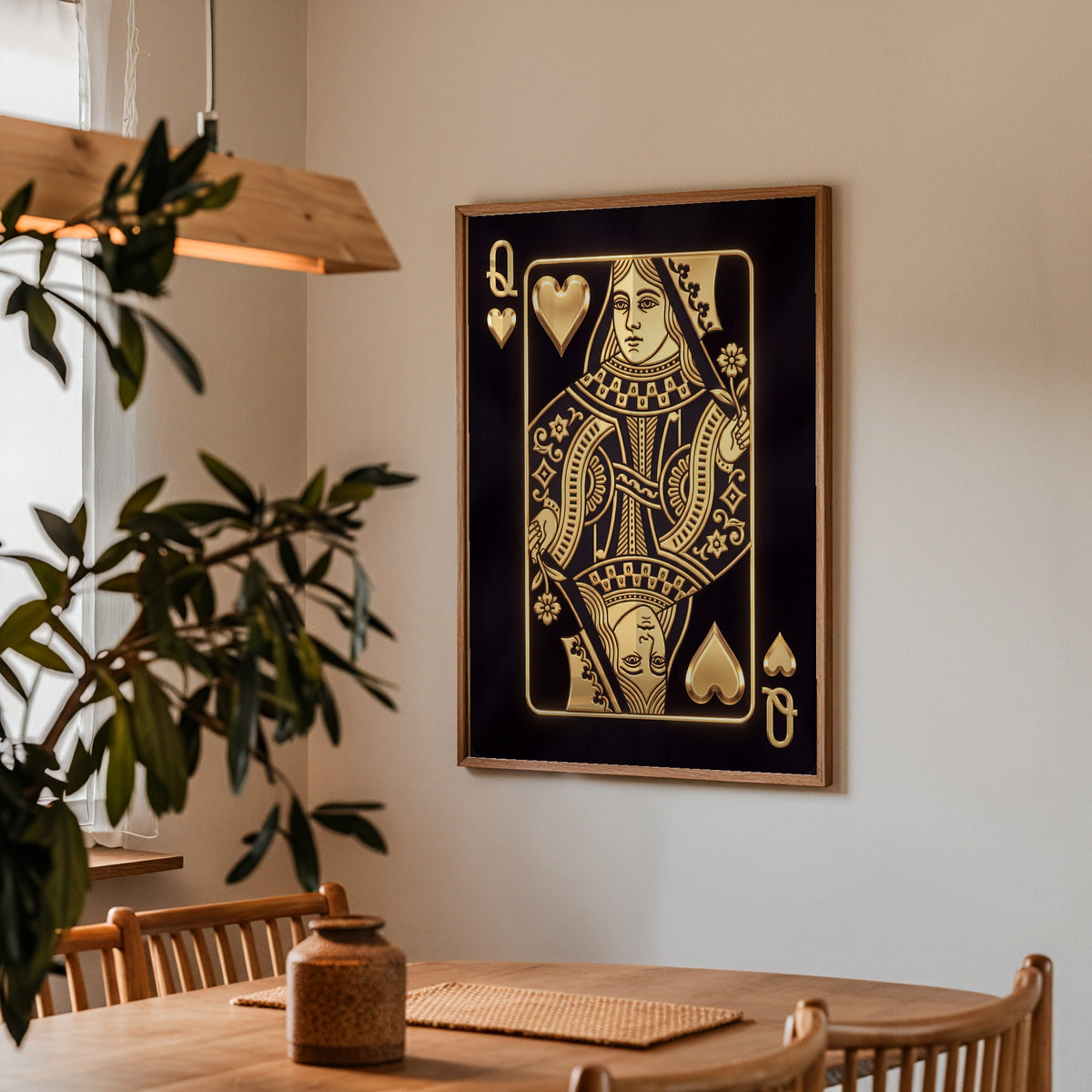 The Golden Queen of Hearts Poster – i rum 4