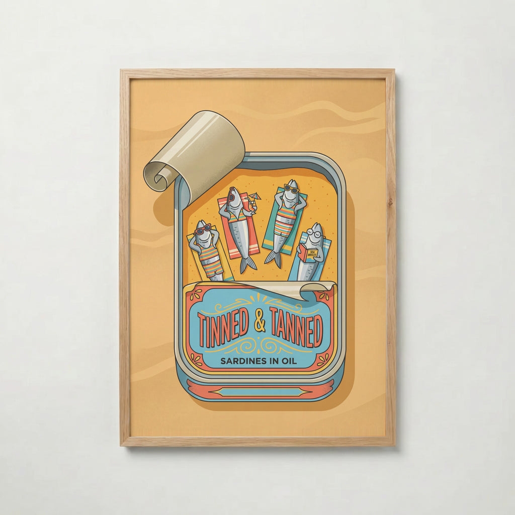Tinned & Tanned Poster – ekram