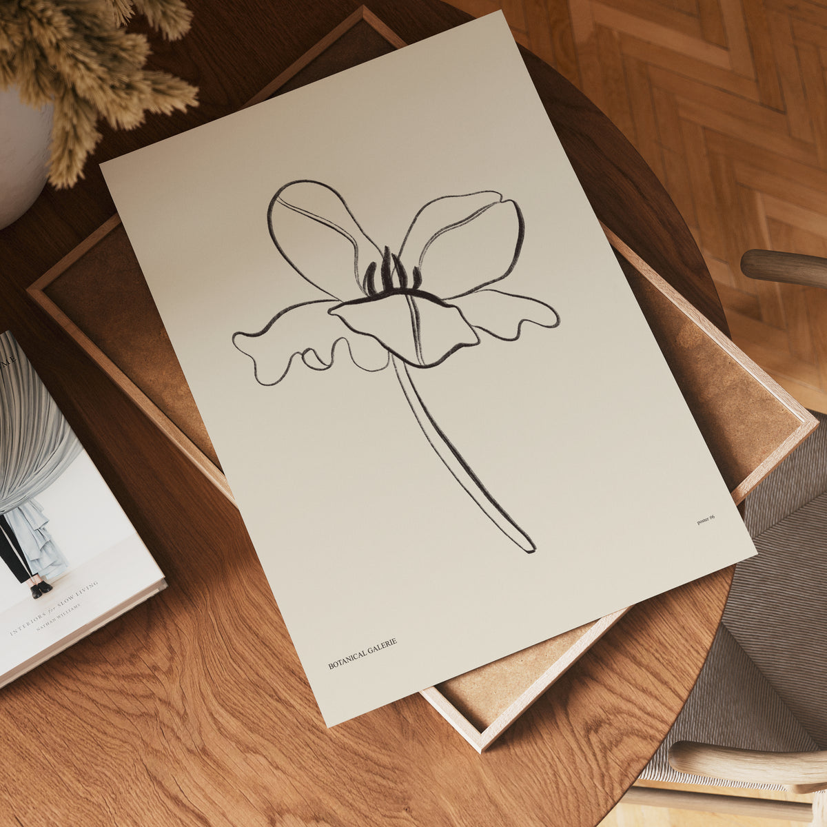 Born To Unfold poster visad rakt fram – Bozetto affisch i hög tryckkvalitet i hög tryckkvalitet