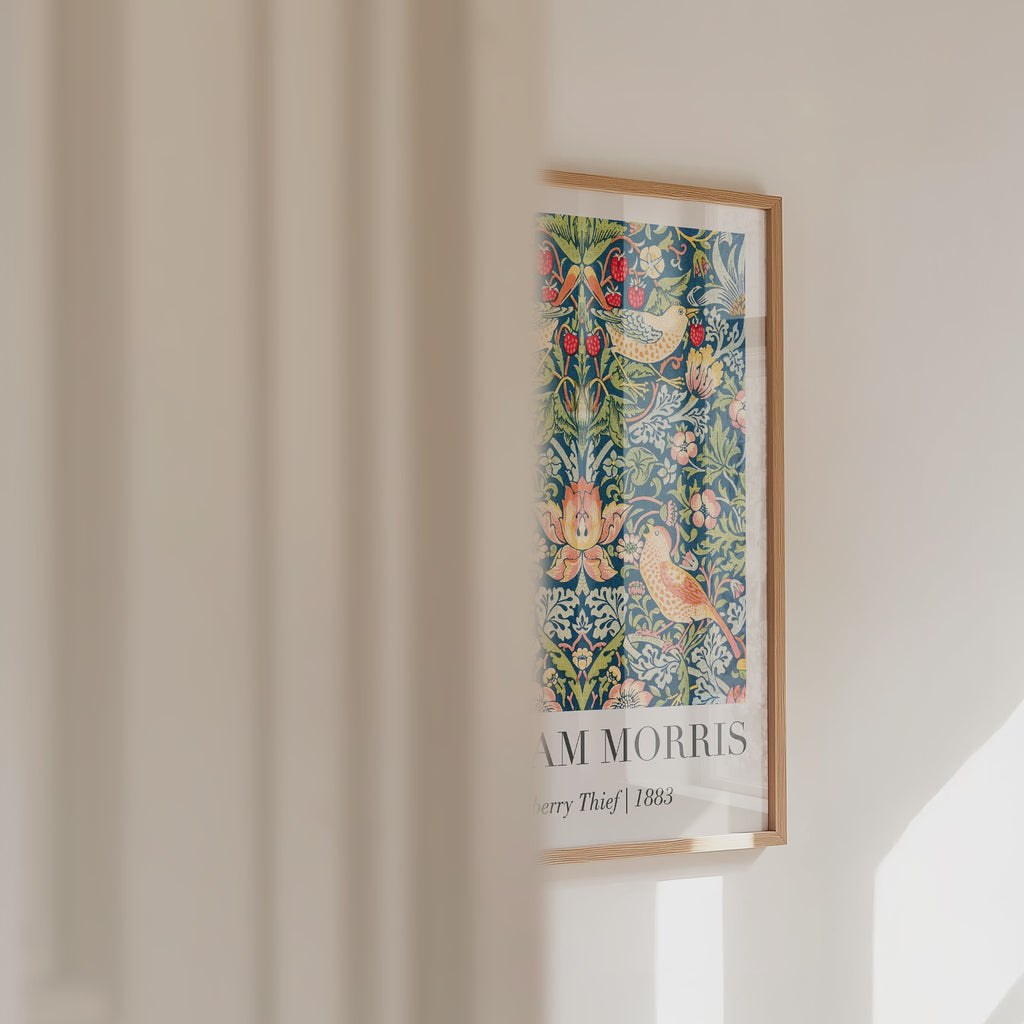 William Morris Strawberry Thief 1883 No.2 Poster – väggvideo