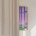 Hiroshi Nagai Lavender Fields Poster – väggvideo