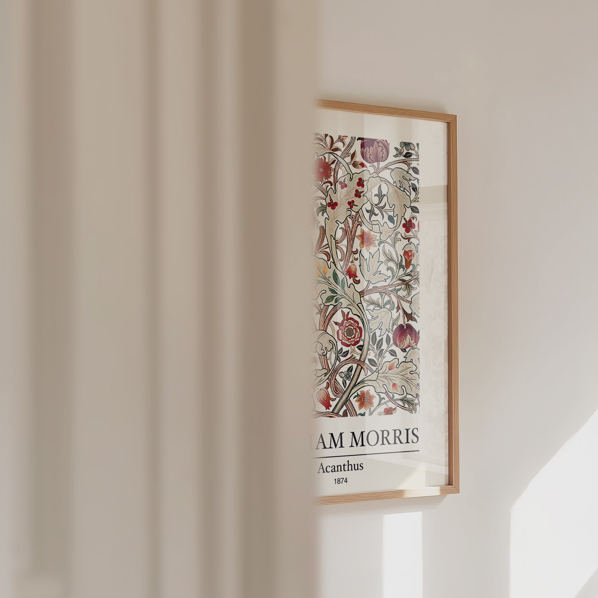 William Morris Acanthus 1874 Poster – väggvideo